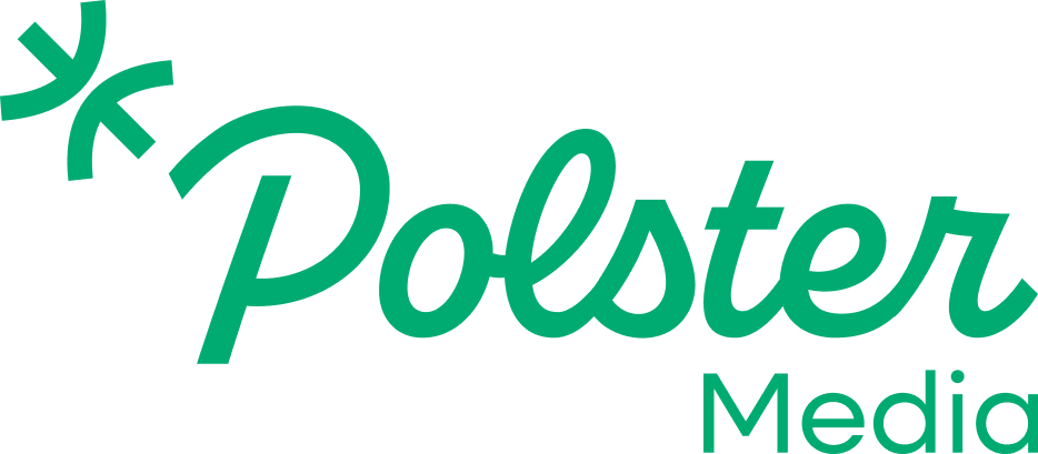 het logo van Polster Media